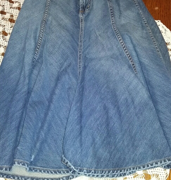 Joseph denim long skirt - Picture 4 of 6